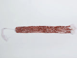 Pink and Red Gemstone Square Tube Beads, One String