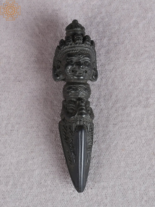 Phurpa Shaligram Stone Pendant