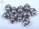 Sterling Silver Beads Necklace Set of Ten Pieces