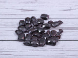 Faceted Garnet Beaded Necklace Set of Ten Pieces
