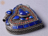 Heart Motif Ghau Sterling Silver Pendant