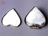 Heart Motif Ghau Sterling Silver Pendant