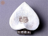 Heart Motif Ghau Sterling Silver Pendant