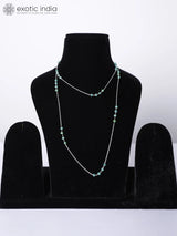 Lapis Lazuli Faceted Gemstone Sterling Silver Necklace