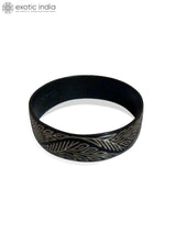 Birdi Motif Gunmetal and Silver Bracelet