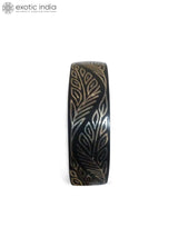 Birdi Motif Gunmetal and Silver Bracelet