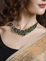 Natural Chrome Tourmaline Sterling Silver Necklace