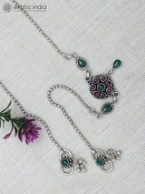 Tourmaline Gemstone Sterling Silver Anklet