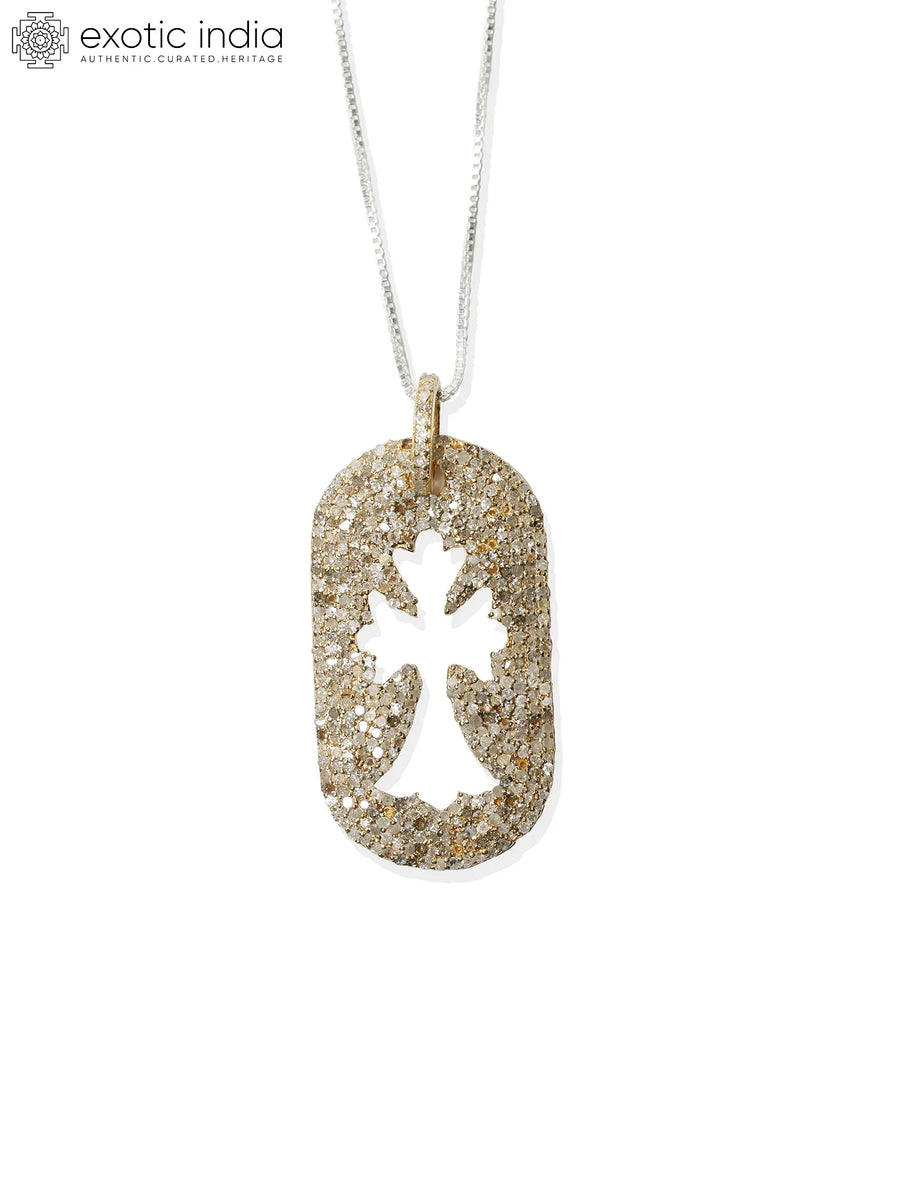 Sterling Silver Pendant with Oxidised Finish