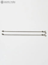 Triple Layered Sterling Silver Anklet
