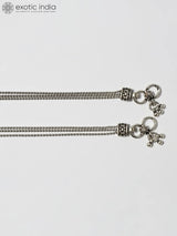 Triple Layered Sterling Silver Anklet