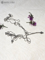 Triple Layered Sterling Silver Anklet
