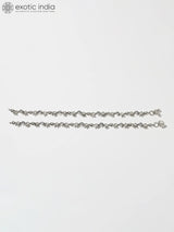 Sterling Silver Cubic Zirconia Anklet