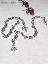 Sterling Silver Cubic Zirconia Anklet
