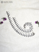 Sterling Silver Anklet with Traditional Filigree Detail
