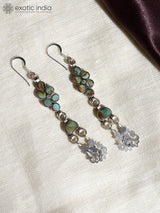 Royston Turquoise Sterling Silver Dangle Earrings