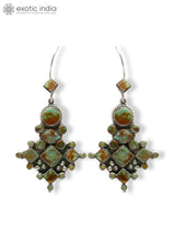 Royston Turquoise Sterling Silver Hook Earrings