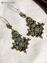 Royston Turquoise Sterling Silver Hook Earrings