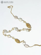 Baroque Pearl and Sterling Silver Necklace