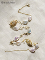 Baroque Pearl and Sterling Silver Necklace