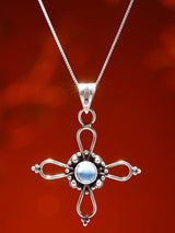 Persian Turquoise Sterling Silver Pendant