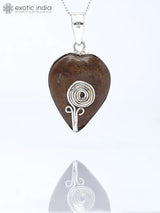 Bronzite Gemstone Sterling Silver Pendant