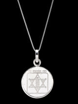 Shri Kamdev and Aakarshan Yantra 999 Silver Pendant