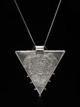 Shrinathji Hand Painted Sterling Silver Pendant