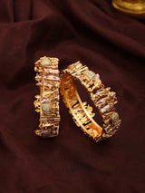 Ram Darbar Temple Motif Brass Screw Bangles