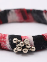Sambalpuri Fabric and Ghungroo Pair of Bangles