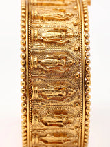 Lord Rama Motif Copper Pair of Bangles