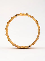 Lord Rama Motif Copper Pair of Bangles