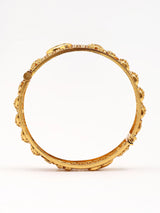 Stone Studded Openable Copper Bangles