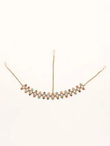 Multicolour Stone Studded Matha Patti Maang Tikka