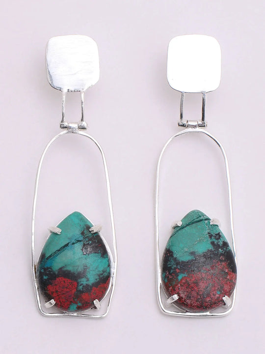 Sonora Sunrise Gemstone Sterling Silver Dangle Earrings