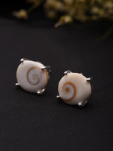 Shiva Eye Gemstone Sterling Silver Stud Earrings