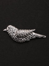 Sterling Silver Bird Motif Stud Earrings