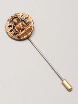 Dhyana Mudra Buddha Brass Lapel Pin