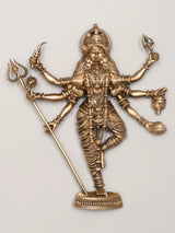 Standing Goddess Kali Brass Brooch