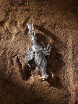Mata Sadhi Divine Mother Durga Sterling Silver Pendant