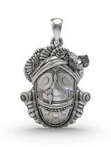 Jagannath Ji Sterling Silver Nose Pin