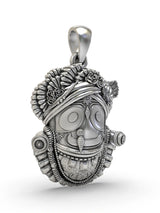 Jagannath Ji Sterling Silver Nose Pin