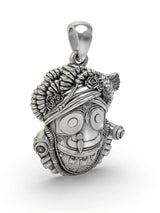 Jagannath Ji Sterling Silver Nose Pin