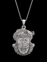 Jagannath Ji Sterling Silver Nose Pin