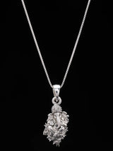 Vintage Lord Ganesha Sterling Silver Pendant