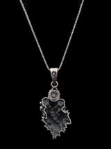 Vintage Lord Ganesha Sterling Silver Pendant