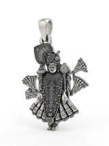 Shrinathji Devotional Sterling Silver Pendant