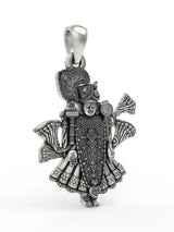 Shrinathji Devotional Sterling Silver Pendant