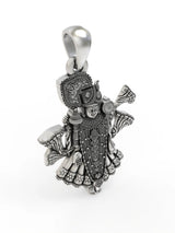 Shrinathji Devotional Sterling Silver Pendant