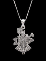 Shrinathji Devotional Sterling Silver Pendant